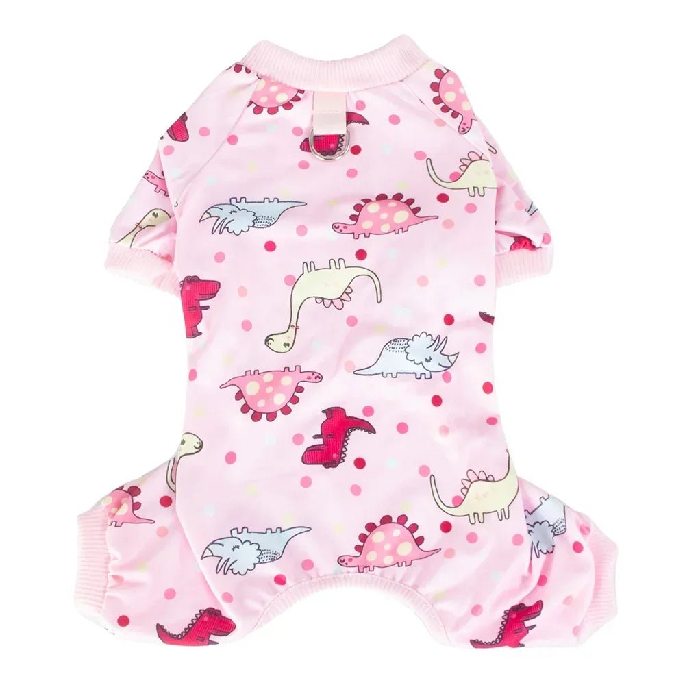 Dog Pajamas for Small Dogs Girl Boy Puppy Pjs Summer Pet Onesies - Maxwell shop