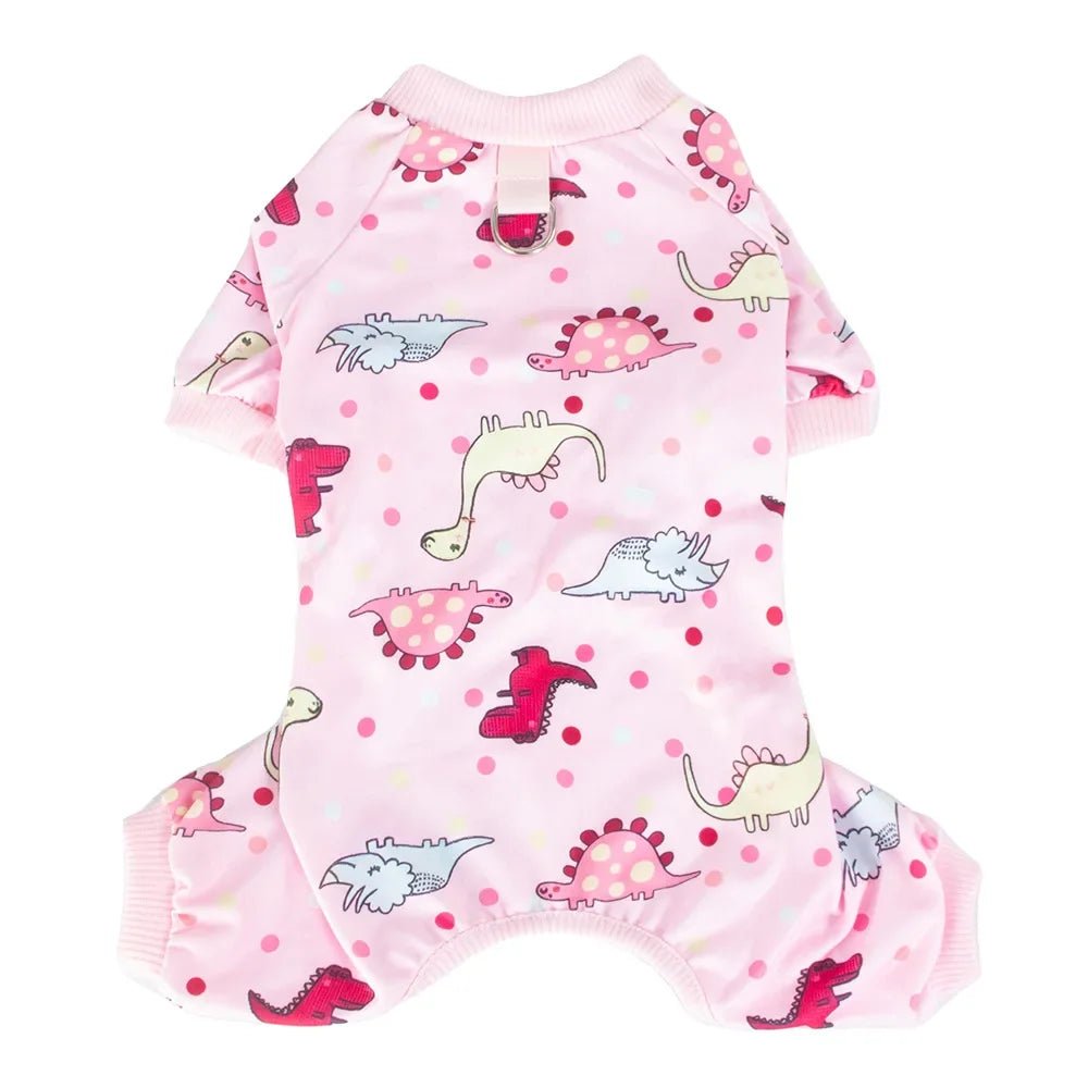 Dog Pajamas for Small Dogs Girl Boy Puppy Pjs Summer Pet Onesies - Maxwell shop
