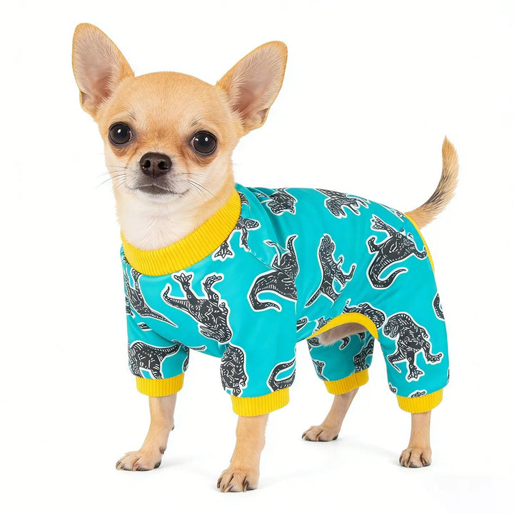 Dog Pajamas for Small Dogs Girl Boy Puppy Pjs Summer Pet Onesies - Maxwell shop