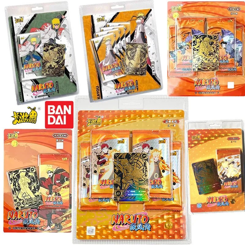 Full Set KAYOU Naruto Card Ninja Legend Anecdote SP LR Card BP Collector's Edition - Maxwell shop