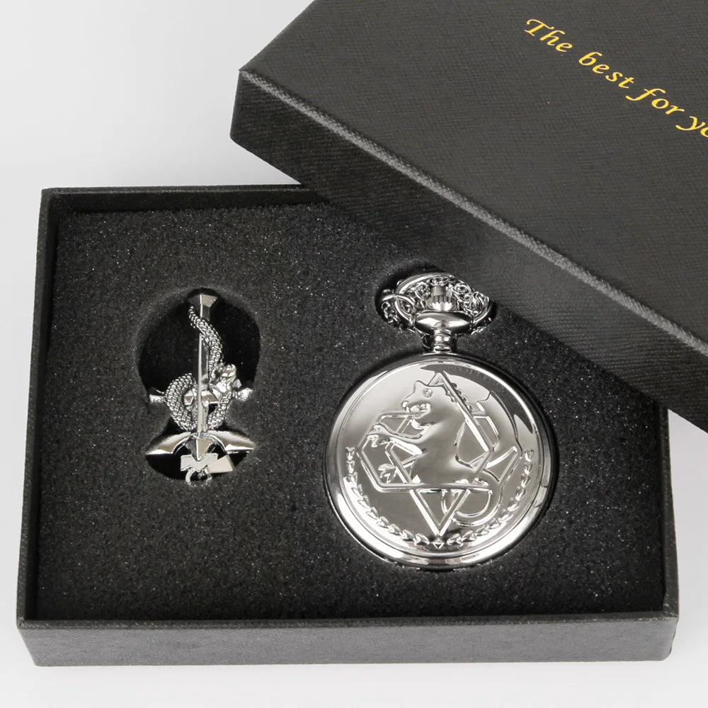 Fullmetal Alchemist High Grade Gifts Sets Pocket Watch - Maxwell shop