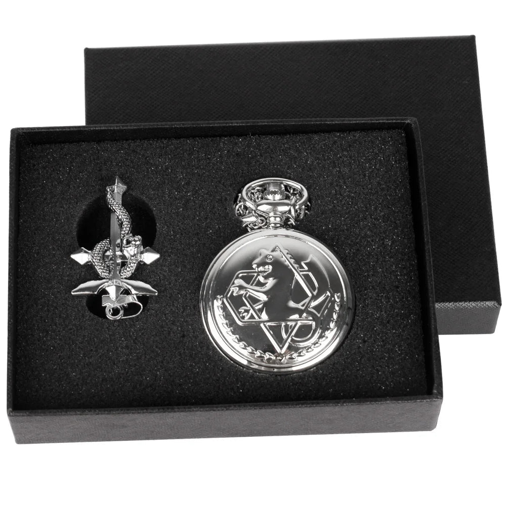Fullmetal Alchemist High Grade Gifts Sets Pocket Watch - Maxwell shop