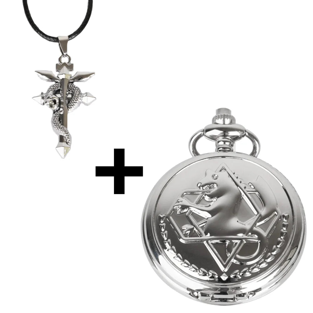 Fullmetal Alchemist High Grade Gifts Sets Pocket Watch - Maxwell shop