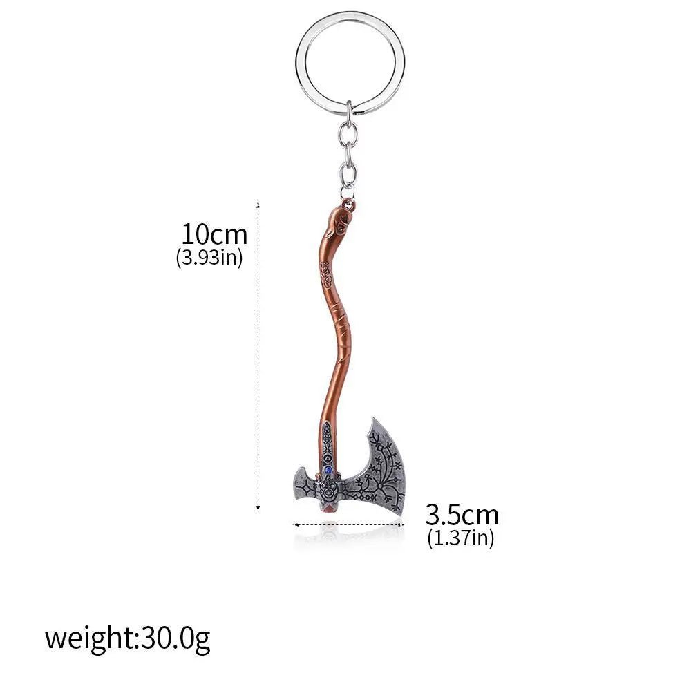 Game God Of War Series Kratos Sword Weapon Keychain Pendant Keyring Jewelry - Maxwell shop
