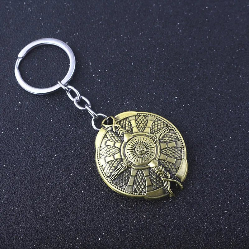 Game God Of War Series Kratos Sword Weapon Keychain Pendant Keyring Jewelry - Maxwell shop