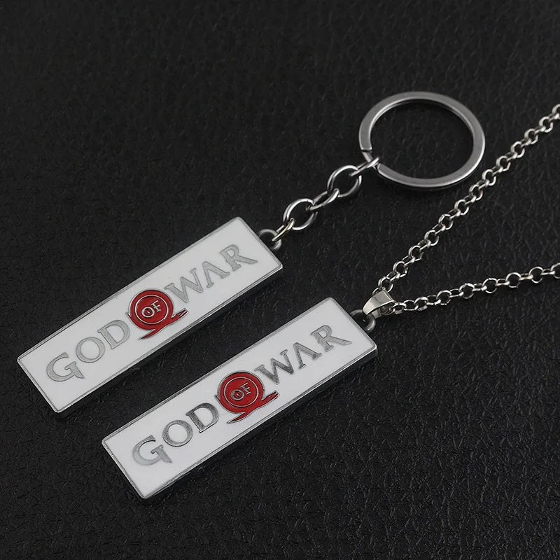 Game God Of War Series Kratos Sword Weapon Keychain Pendant Keyring Jewelry - Maxwell shop