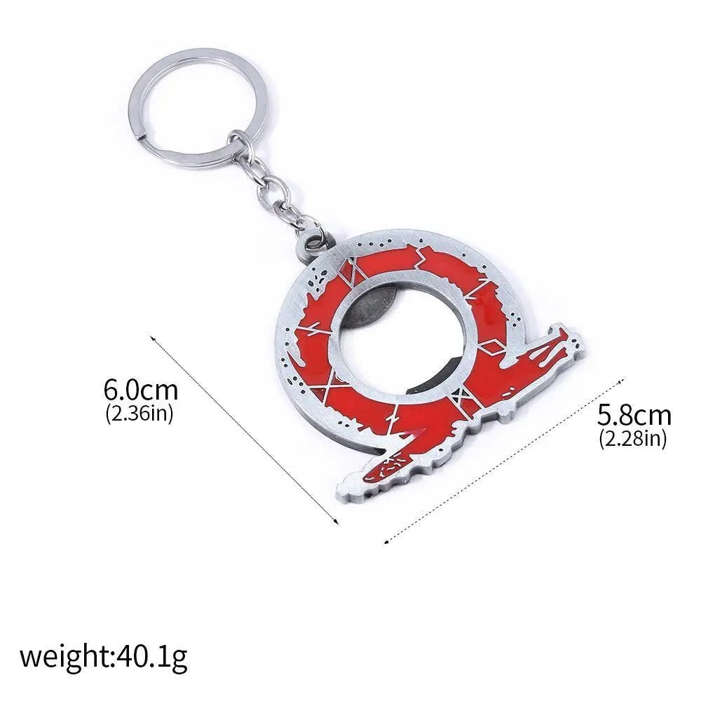 Game God Of War Series Kratos Sword Weapon Keychain Pendant Keyring Jewelry - Maxwell shop