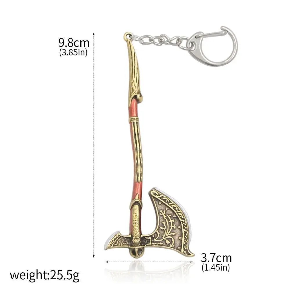 Game God Of War Series Kratos Sword Weapon Keychain Pendant Keyring Jewelry - Maxwell shop