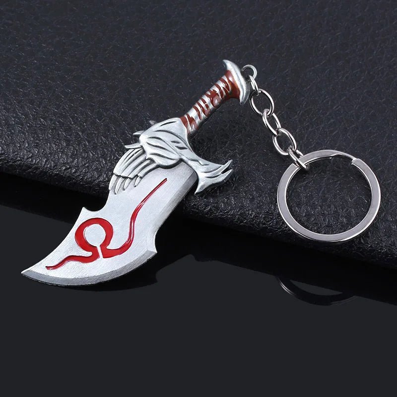 Game God Of War Series Kratos Sword Weapon Keychain Pendant Keyring Jewelry - Maxwell shop