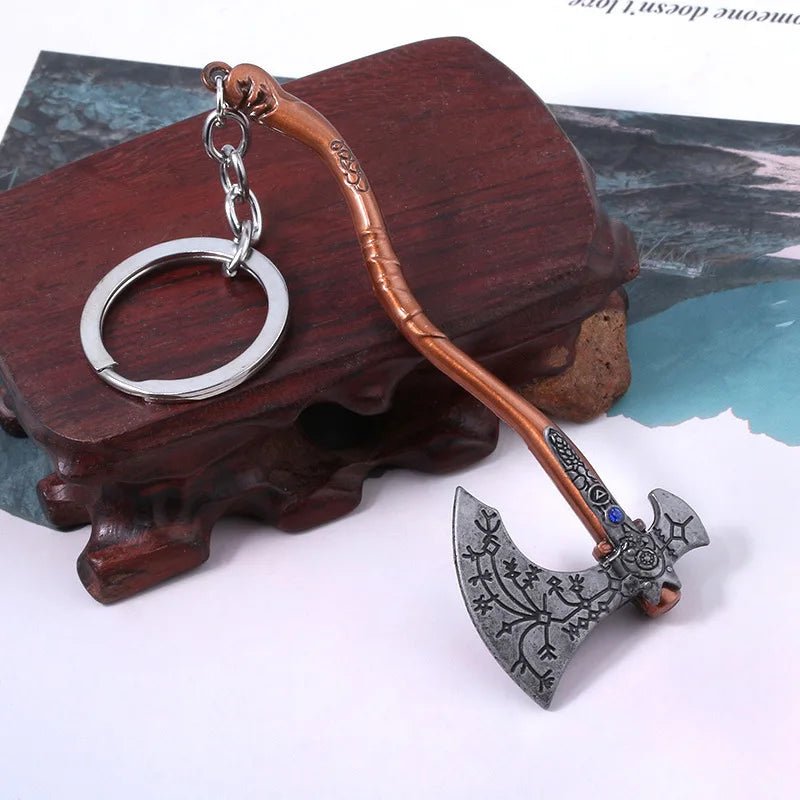 Game God Of War Series Kratos Sword Weapon Keychain Pendant Keyring Jewelry - Maxwell shop