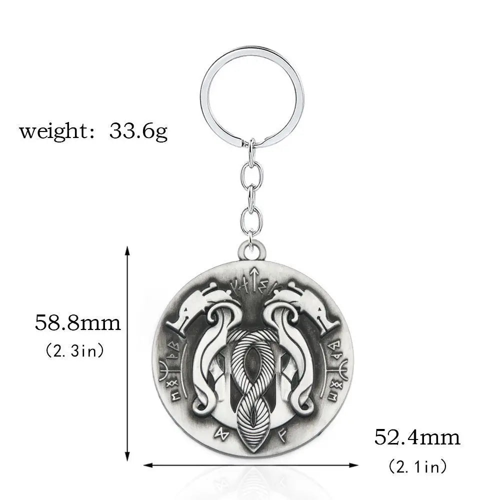 Game God Of War Series Kratos Sword Weapon Keychain Pendant Keyring Jewelry - Maxwell shop