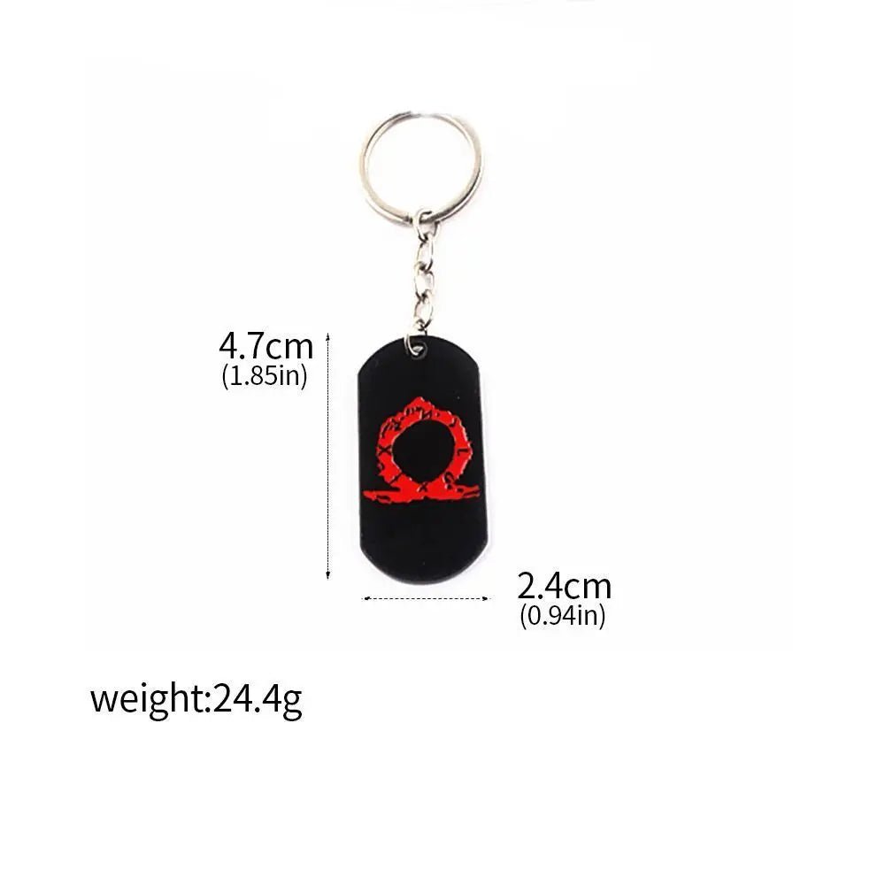 Game God Of War Series Kratos Sword Weapon Keychain Pendant Keyring Jewelry - Maxwell shop