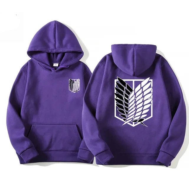 Japan Anime Attack on Titan Men Hoodies Spring Autumn Sweatshirts Jogging Sportswear - Maxwell shop