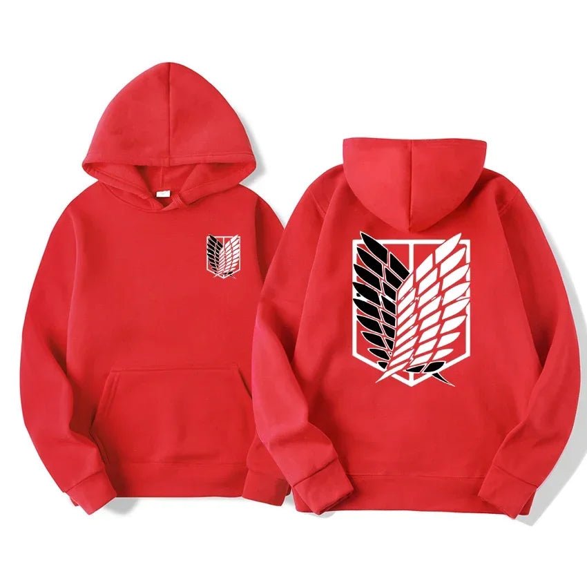 Japan Anime Attack on Titan Men Hoodies Spring Autumn Sweatshirts Jogging Sportswear - Maxwell shop