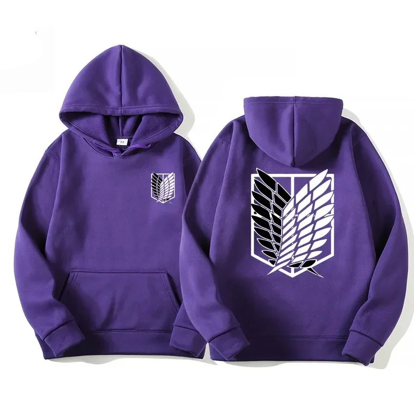 Japan Anime Attack on Titan Men Hoodies Spring Autumn Sweatshirts Jogging Sportswear - Maxwell shop