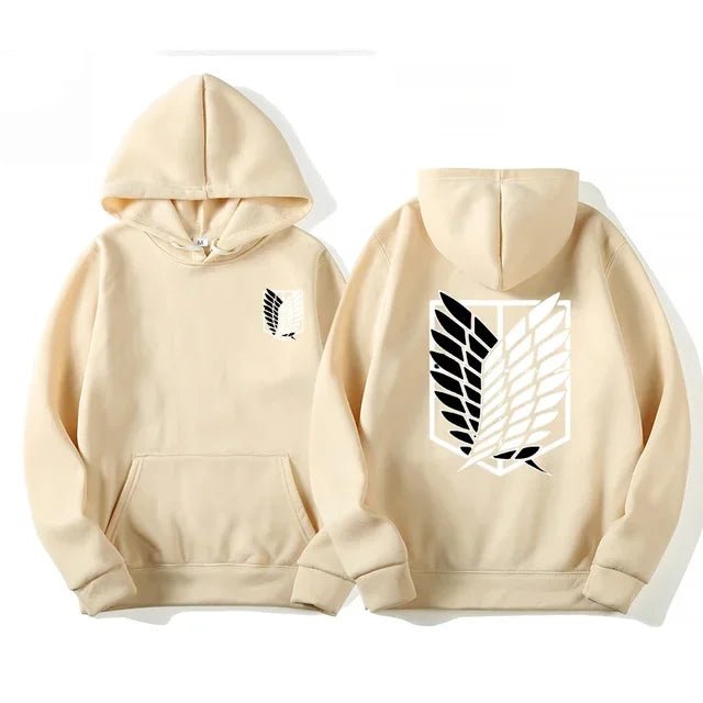 Japan Anime Attack on Titan Men Hoodies Spring Autumn Sweatshirts Jogging Sportswear - Maxwell shop