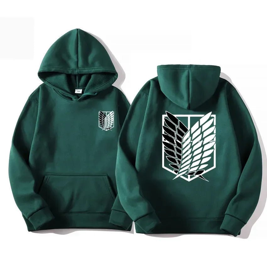 Japan Anime Attack on Titan Men Hoodies Spring Autumn Sweatshirts Jogging Sportswear - Maxwell shop