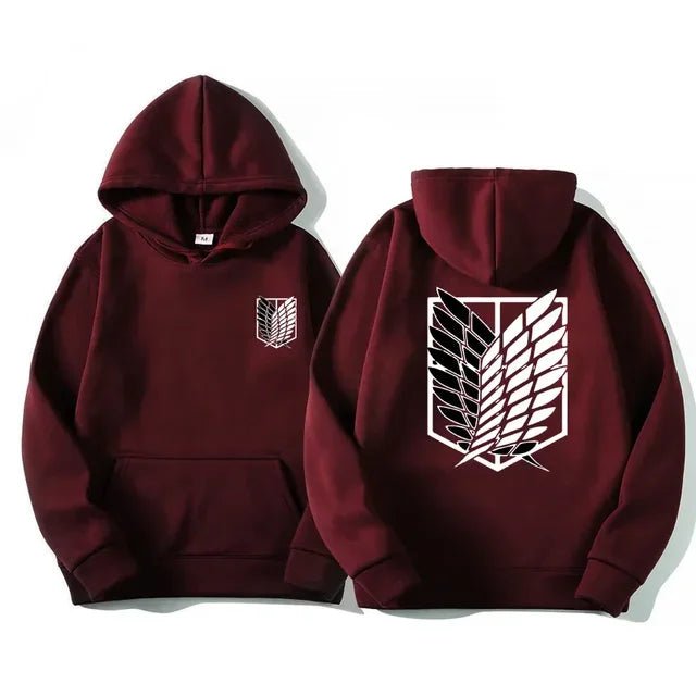 Japan Anime Attack on Titan Men Hoodies Spring Autumn Sweatshirts Jogging Sportswear - Maxwell shop