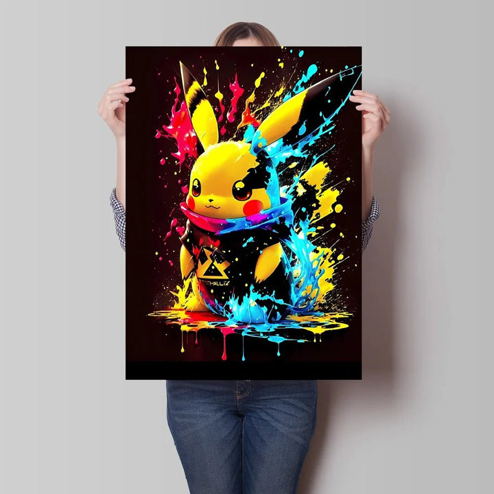 Japanese Anime Canvas Paintings Pokemon - Maxwell shop