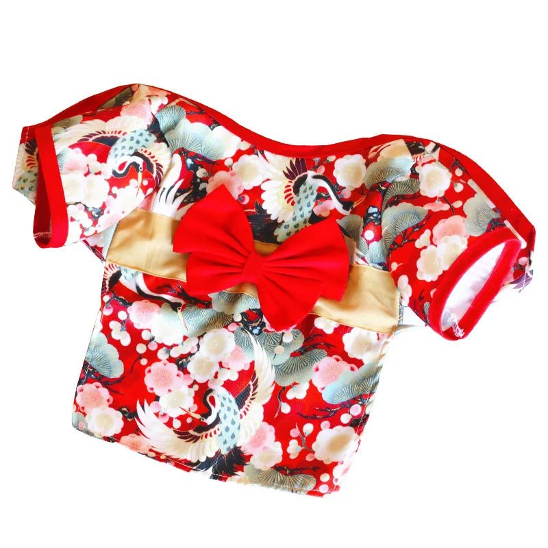 Japanese Style Thin Cat Dog Coat Kimono Summer Pet Clothes for Cats Dogs - Maxwell shop