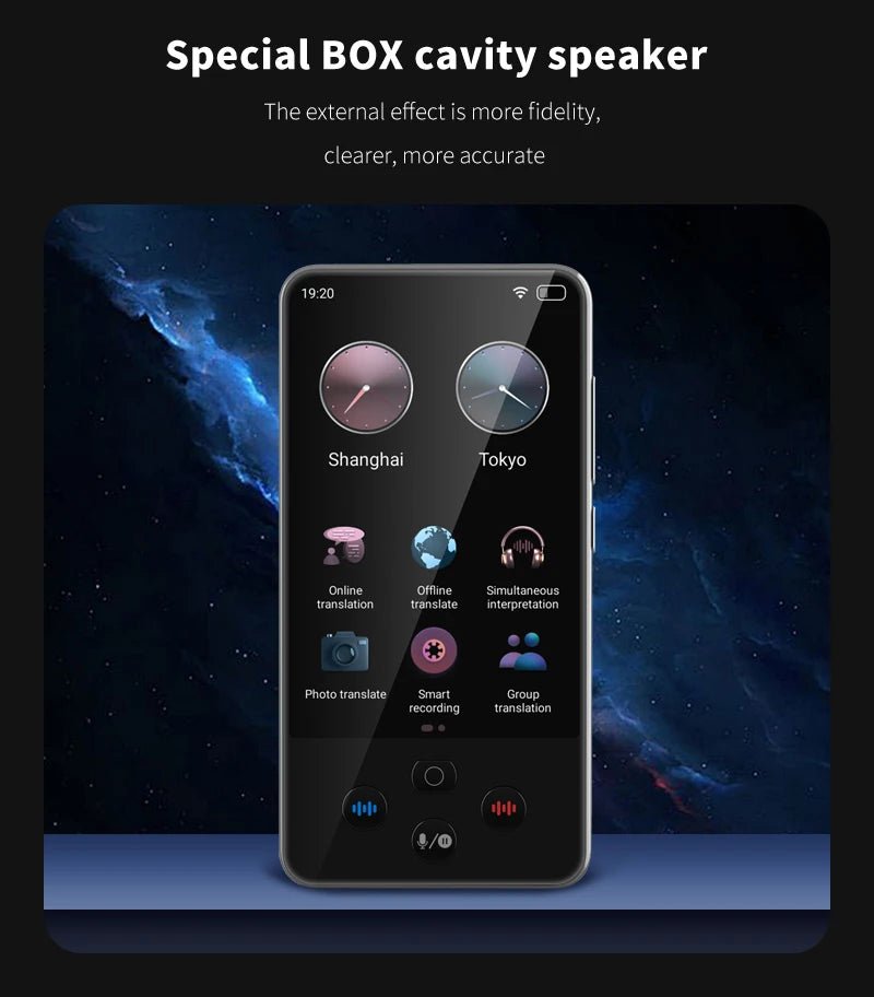 Language Translator Device Support 138 Traductor De Idiomas En Tiempo Real Translation - Maxwell shop