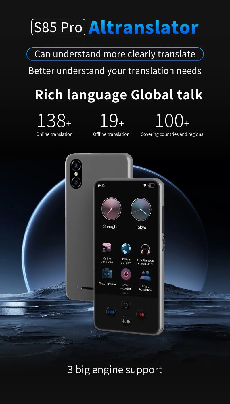 Language Translator Device Support 138 Traductor De Idiomas En Tiempo Real Translation - Maxwell shop