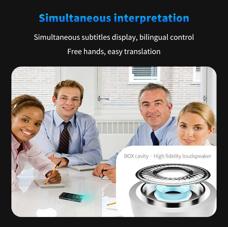 Language Translator Device Support 138 Traductor De Idiomas En Tiempo Real Translation - Maxwell shop