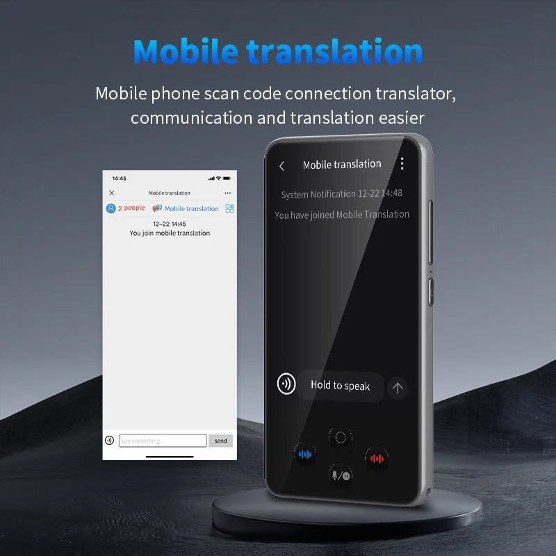 Language Translator Device Support 138 Traductor De Idiomas En Tiempo Real Translation - Maxwell shop
