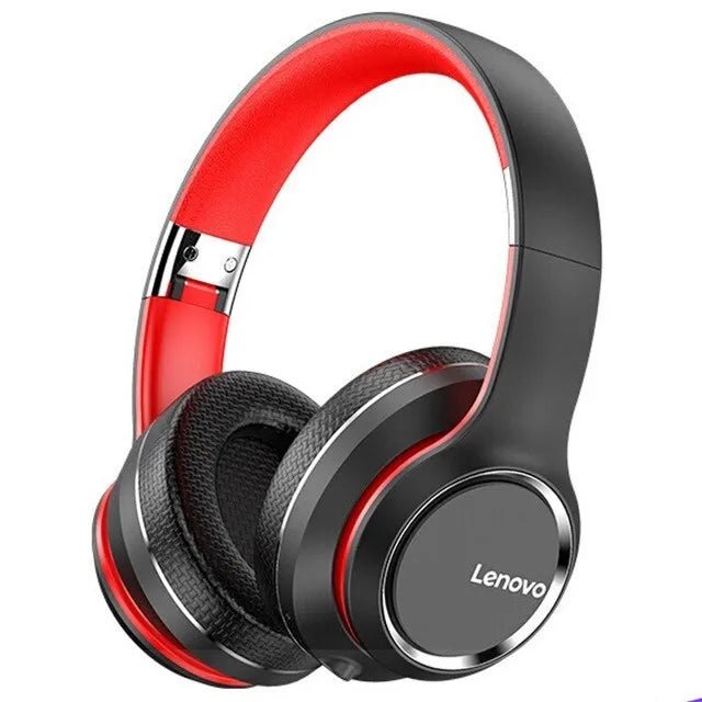 Lenovo HD200 Bluetooth Earphones Over-ear Foldable Computer Wireless Headphones Noise - Maxwell shop