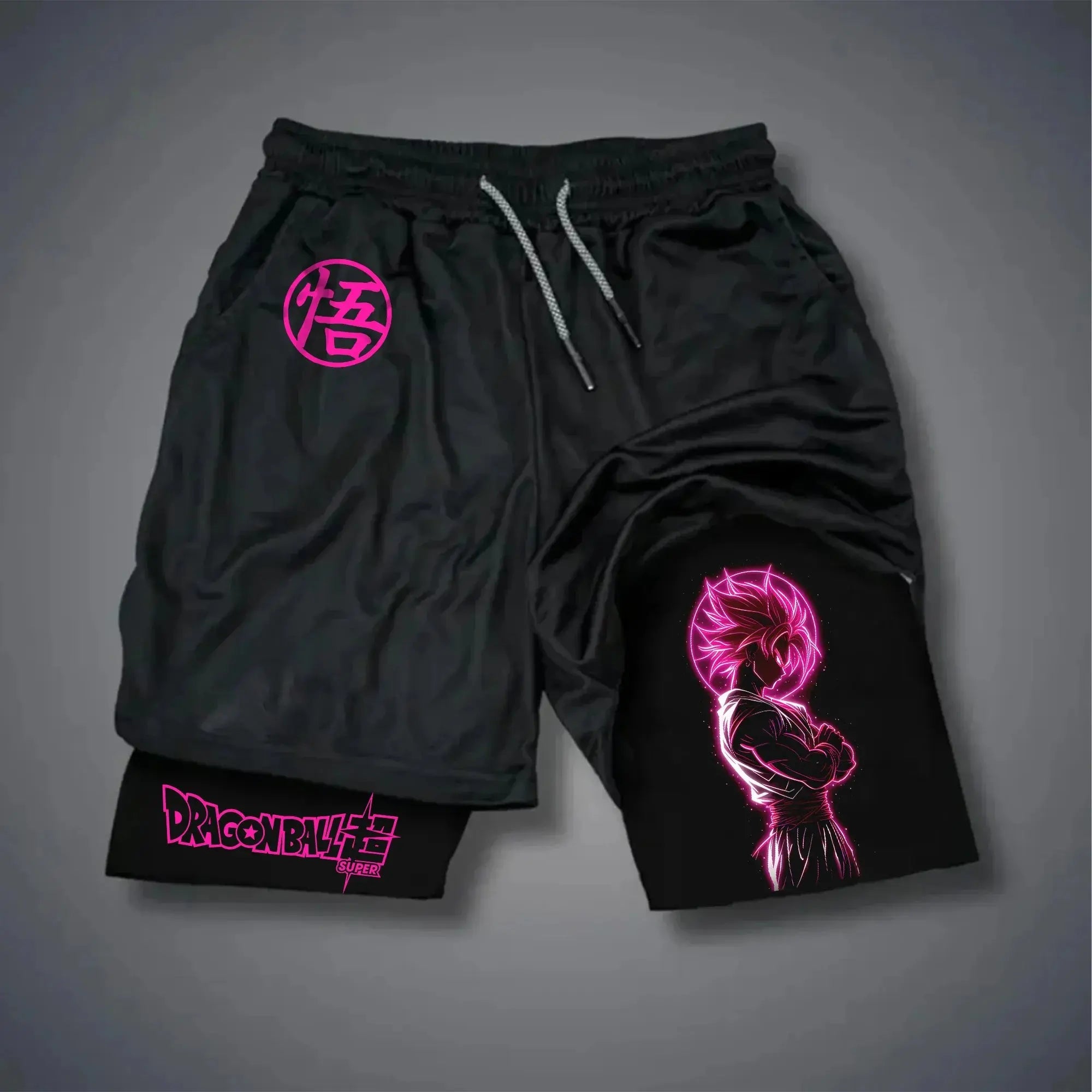 Men's Dragon Ball Super Licensed Shorts - Japanese Anime Breathable Quick-Dry Pants - Maxwell shop