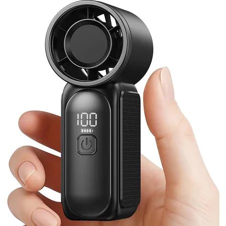 Mini Handheld Fan 3600mAh High-Speed Portable Turbo Pocket Fan for Outdoor Travel - Maxwell shop
