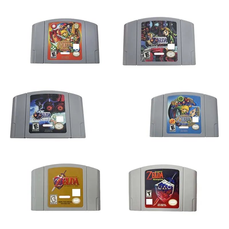 N64 USA NTSC Version 64 Bit Console Video Games Cartridge Zelda Series Ocarina Of Time - Maxwell shop