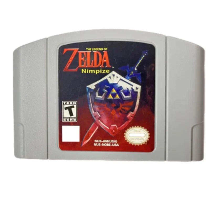 N64 USA NTSC Version 64 Bit Console Video Games Cartridge Zelda Series Ocarina Of Time - Maxwell shop
