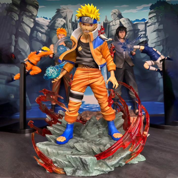 Naruto Figure Uzumaki Naruto Action Figures Two Heads Figurine Pvc Doll Statue - Maxwell shop