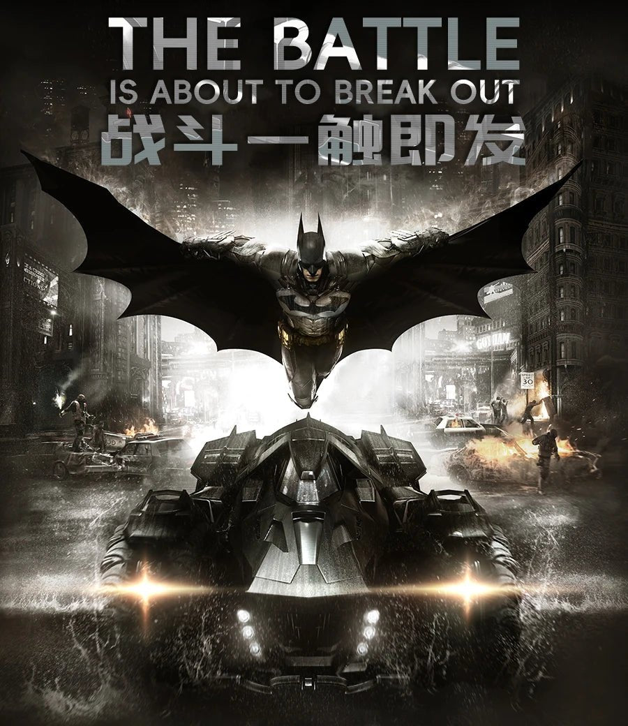 New F5 Batman Arkham Knight assembled Model Blind Box 7style 10cm Action figures - Maxwell shop