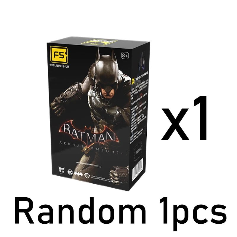 New F5 Batman Arkham Knight assembled Model Blind Box 7style 10cm Action figures - Maxwell shop