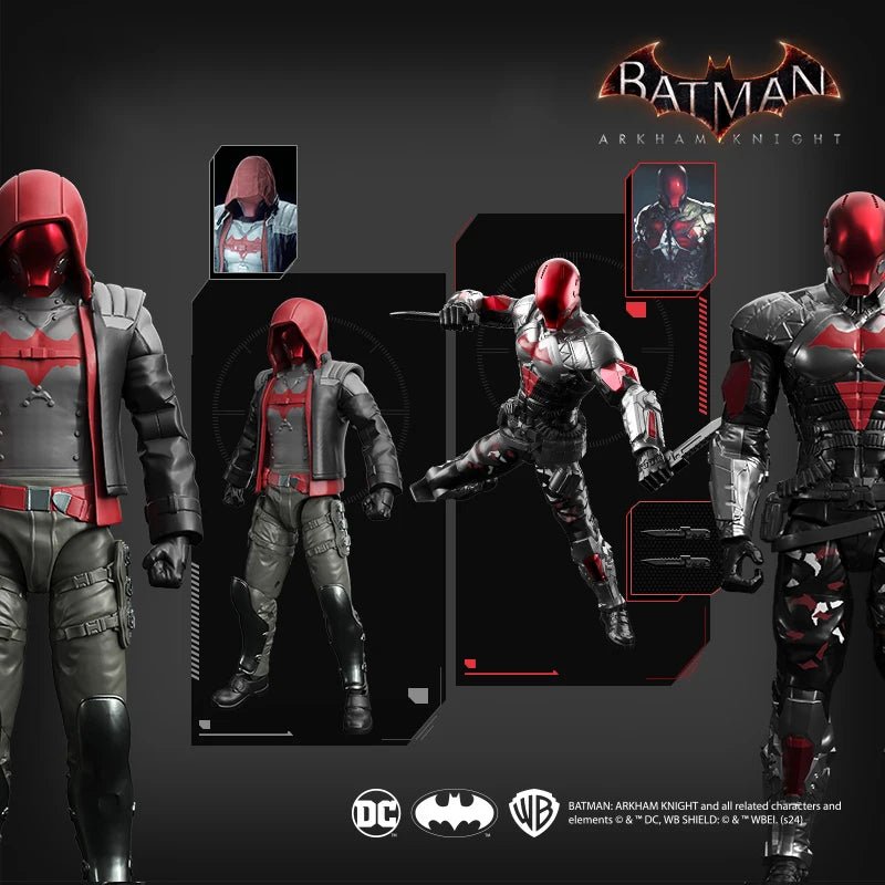 New F5 Batman Arkham Knight assembled Model Blind Box 7style 10cm Action figures - Maxwell shop
