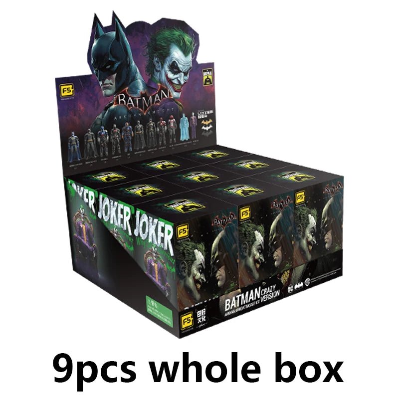 New F5 Batman Arkham Knight assembled Model Blind Box 7style 10cm Action figures - Maxwell shop