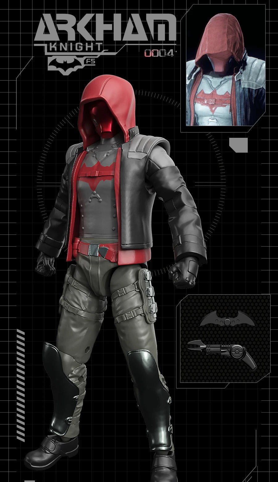 New F5 Batman Arkham Knight assembled Model Blind Box 7style 10cm Action figures - Maxwell shop