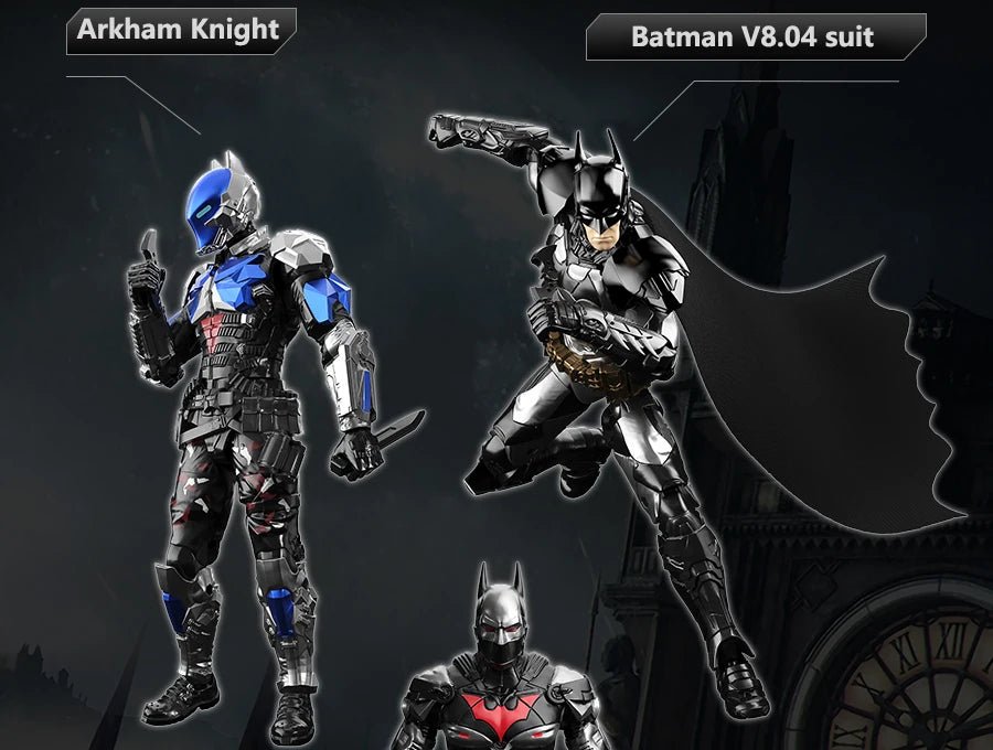 New F5 Batman Arkham Knight assembled Model Blind Box 7style 10cm Action figures - Maxwell shop