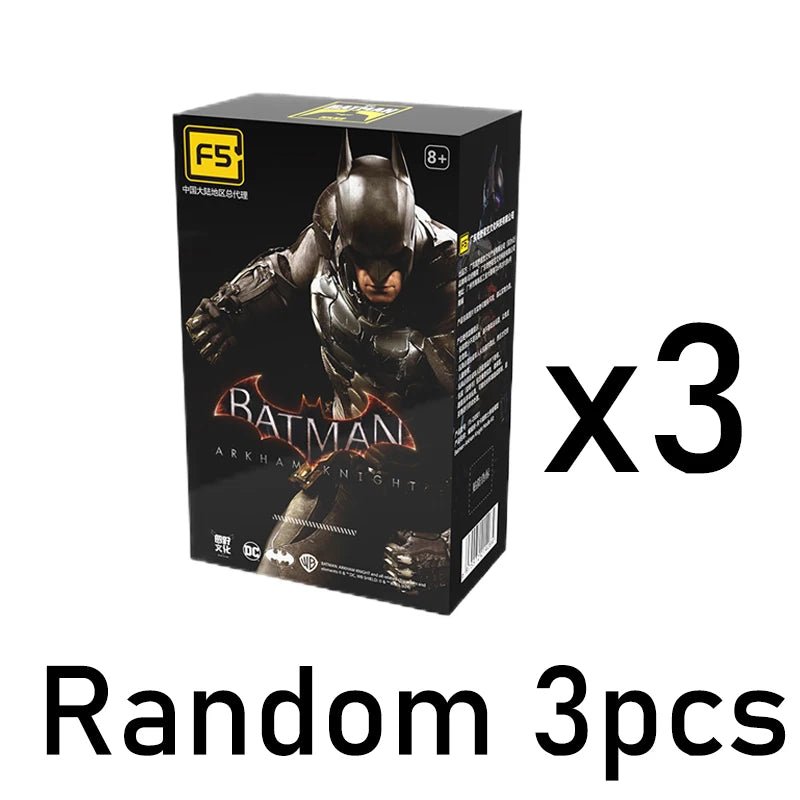 New F5 Batman Arkham Knight assembled Model Blind Box 7style 10cm Action figures - Maxwell shop