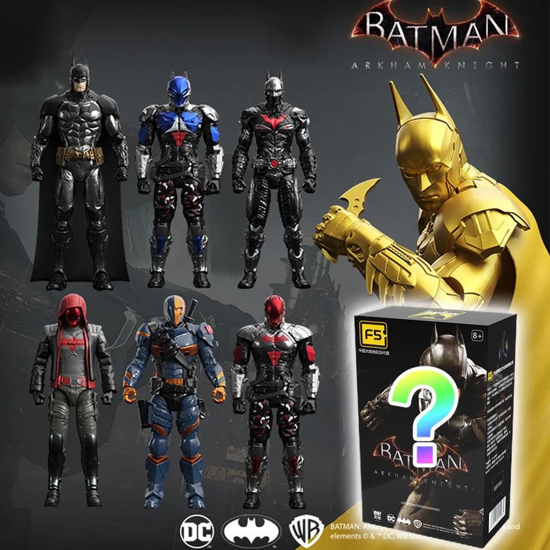 New F5 Batman Arkham Knight assembled Model Blind Box 7style 10cm Action figures - Maxwell shop