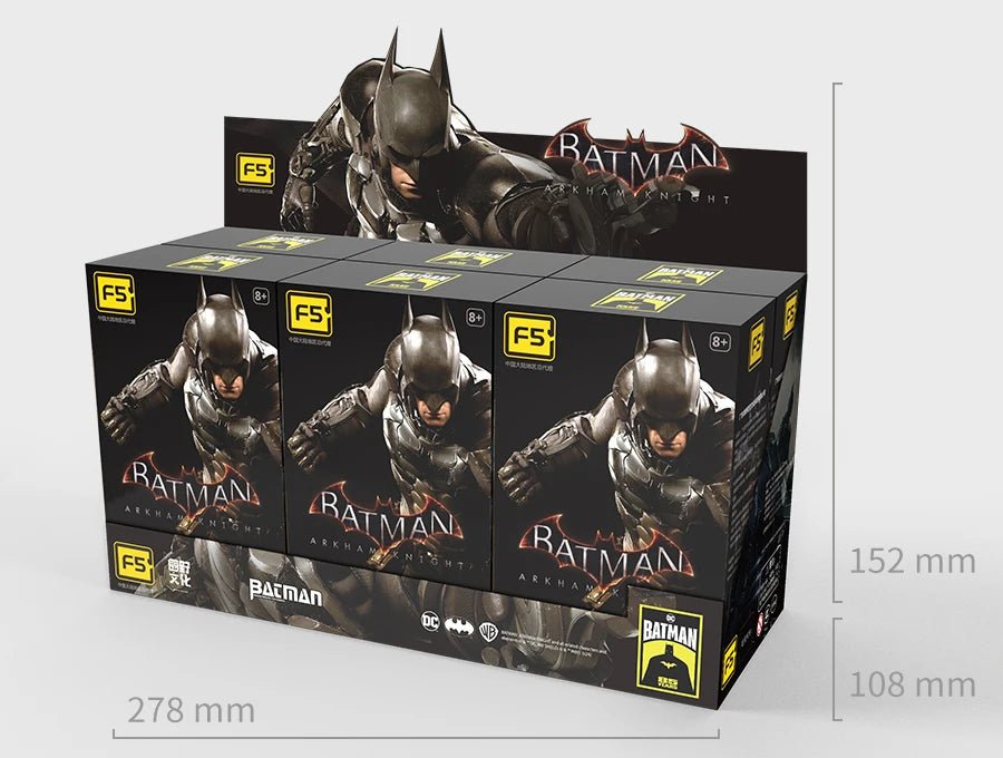 New F5 Batman Arkham Knight assembled Model Blind Box 7style 10cm Action figures - Maxwell shop