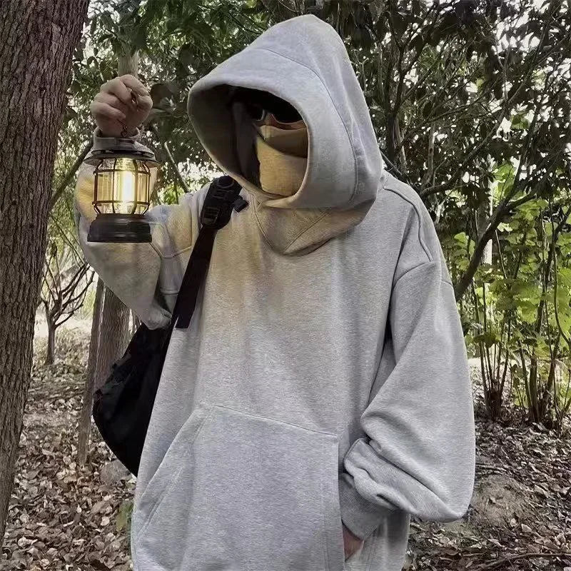 Ninja Turtleneck Hoodies For Men-Women Y2K Vintage Fleece Japanese Streetwear - Maxwell shop