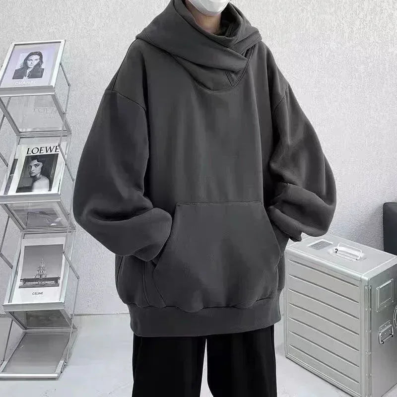 Ninja Turtleneck Hoodies For Men-Women Y2K Vintage Fleece Japanese Streetwear - Maxwell shop