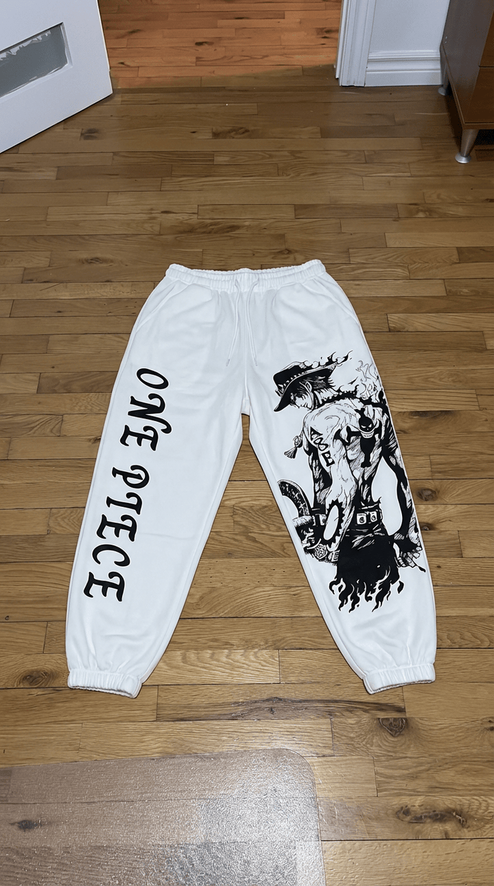One Piece Luffy Mens Sweatpants Gym Sports Pants - Maxwell shop