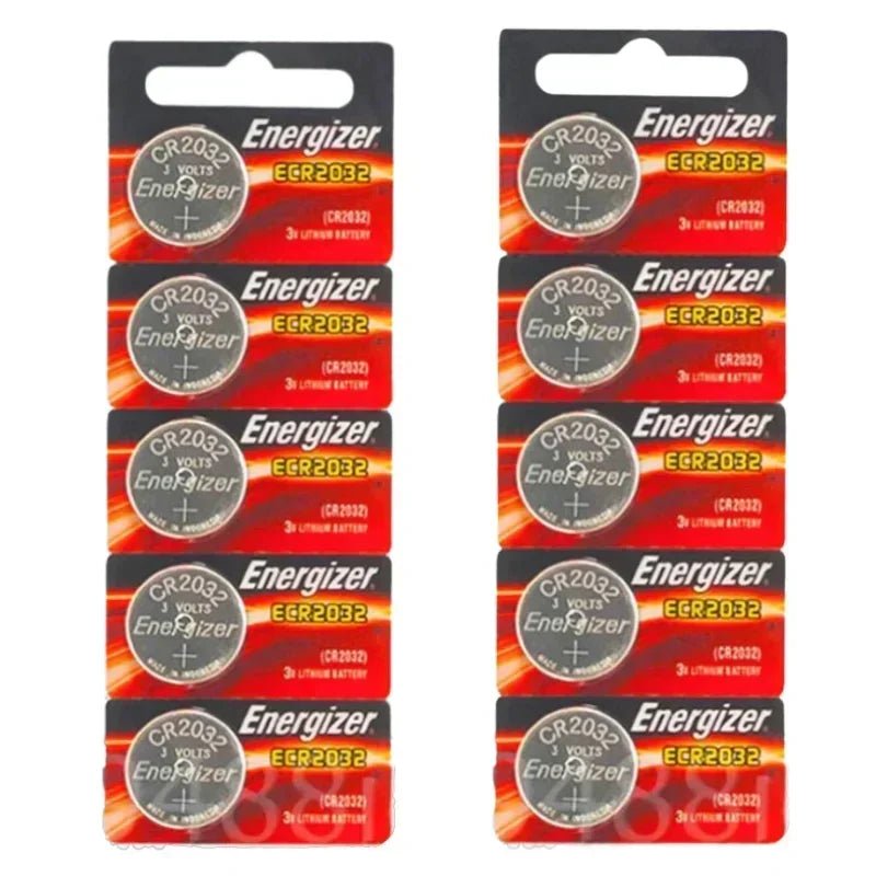 Original 10-100pcs CR2032 DL2032 BR2032 5004LC cr 2032 3V Lithium Battery button - Maxwell shop