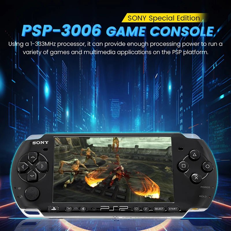 Original Sony PSP 3000 Handheld Game Console PlayStation Portable PSP-3006 Console - Maxwell shop