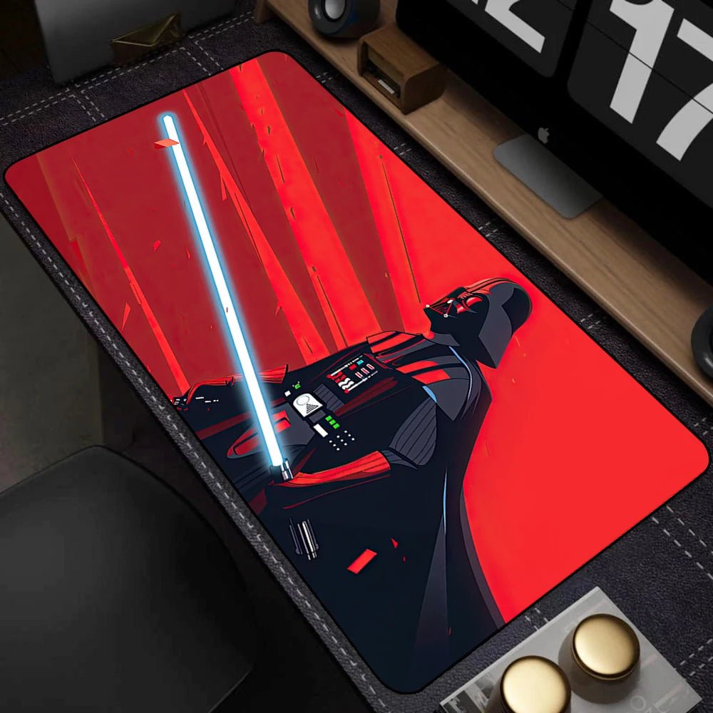 PC Gaming Non - slip Mouse Pad Lock Edge Keyboard Star Wars Mousepad - Maxwell shop