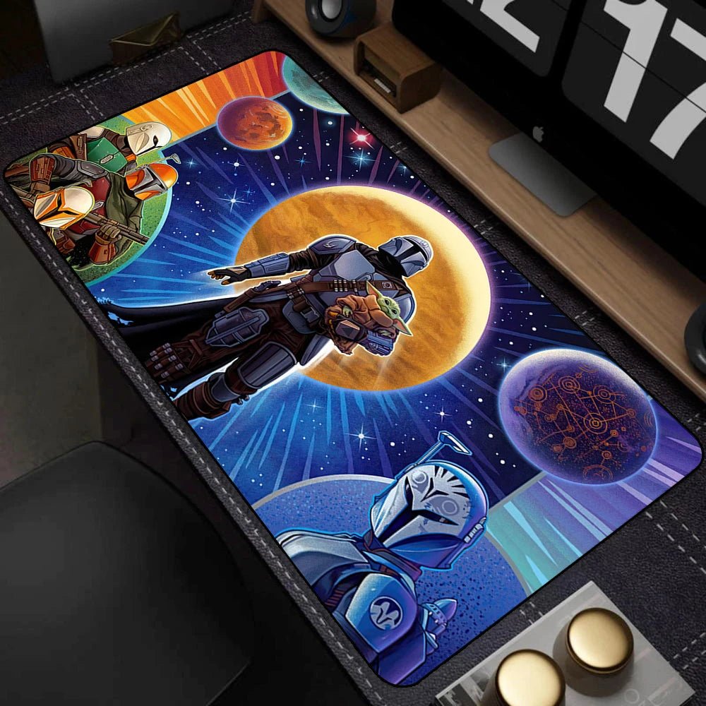 PC Gaming Non - slip Mouse Pad Lock Edge Keyboard Star Wars Mousepad - Maxwell shop